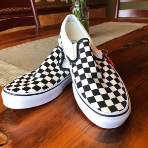 Brand New Checkerboard Vans